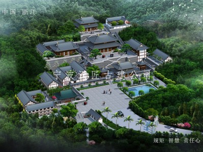 惠东观音寺建设方案规划图